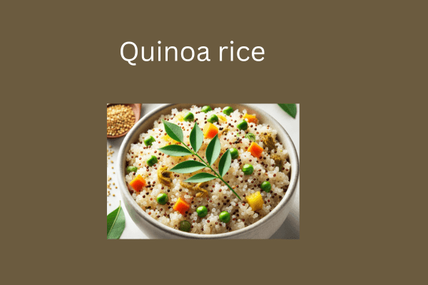Quinoa in telugu: quinoa rice recipe