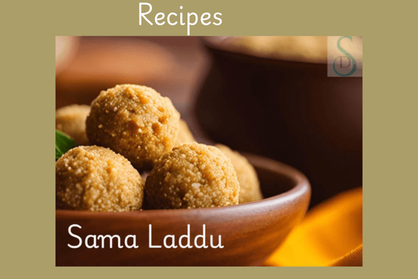 Little millet in telugu: laddu recipe