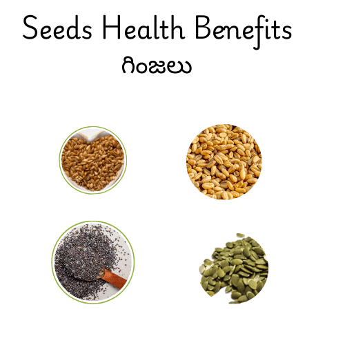 Seeds Health Benefits in Telugu