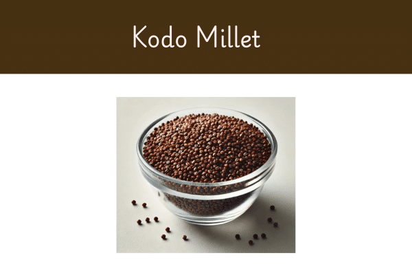List Of 5 Positive Millets: Kodo millet