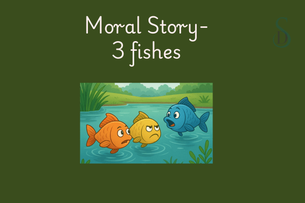 Short Moral Stories- 3 fishes