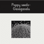 poppy seeds meaning in telugu