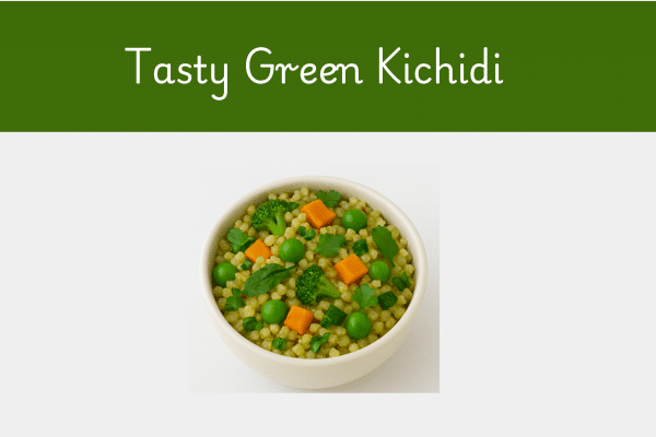 Green Kodo Millet Khichdi
