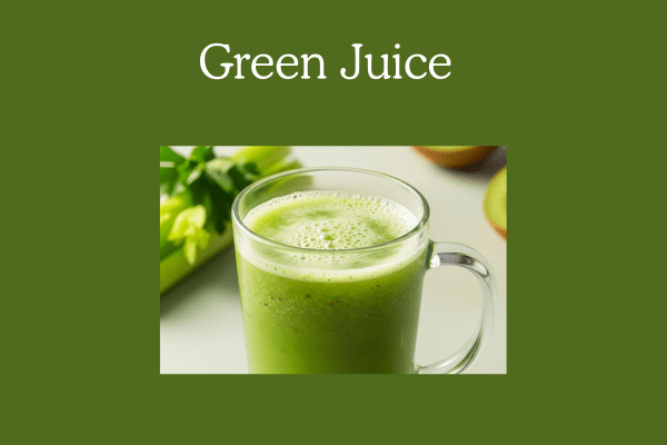 Green Juice Detox with Coriander, Mint & Tulsi