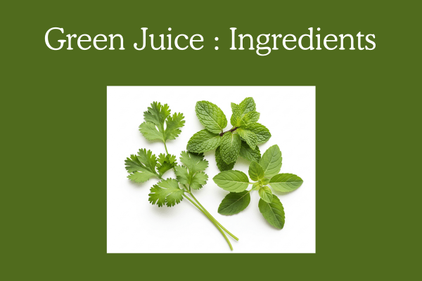 The Green Juice Detox Recipe Ingredients
