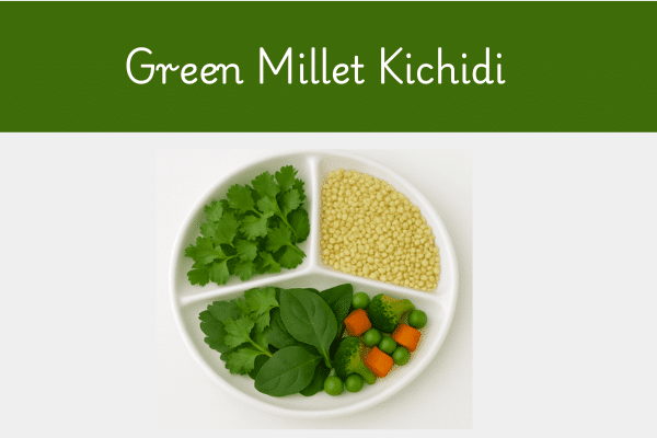 Green Kodo Millet Khichdi : Ingredients, how to make it?