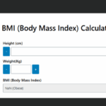 BMI Calculator for men and women