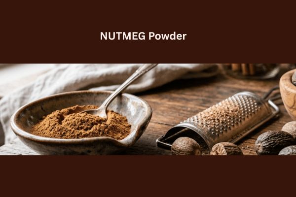 Nutmeg powder