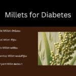 best 5 millets for diabetes in telugu