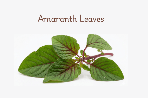 Amaranth Leaves are the best iron rich foods